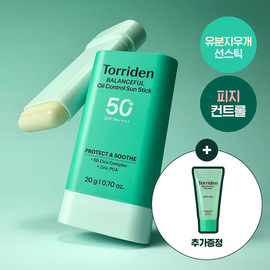 [Men][Set]【Torriden】 Balanceful Oil Control Sun Stick