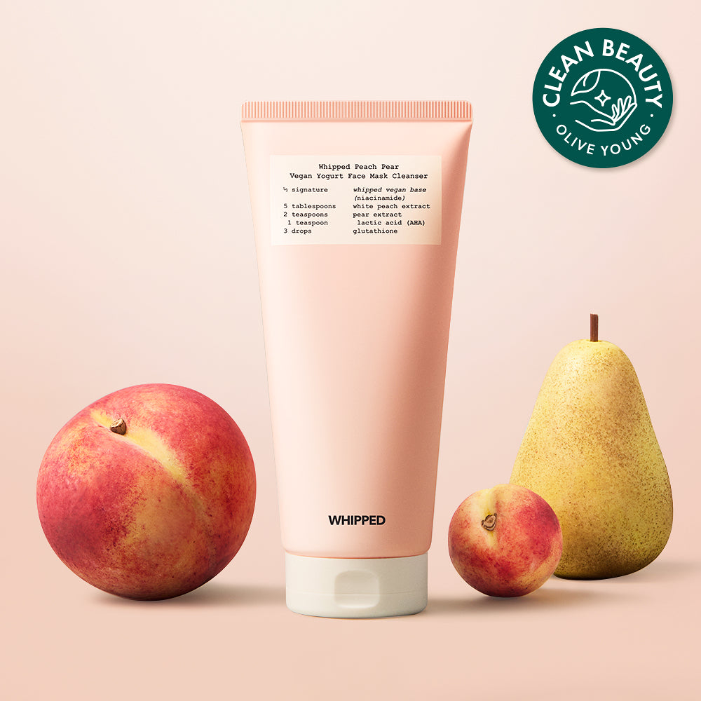【Whipped】Peach Pear Vegan Yogurt Pack Cleanser