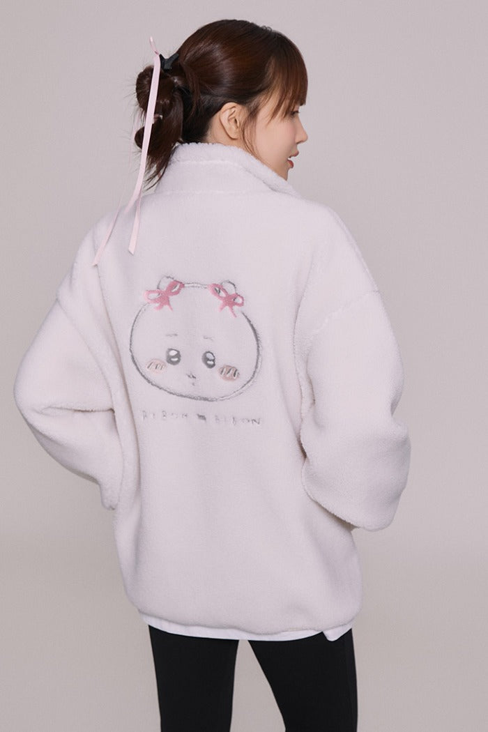 [Chiikawa]【Spao Friends】Dumble Fleece Jacket (3Colors) SPFZF49U01