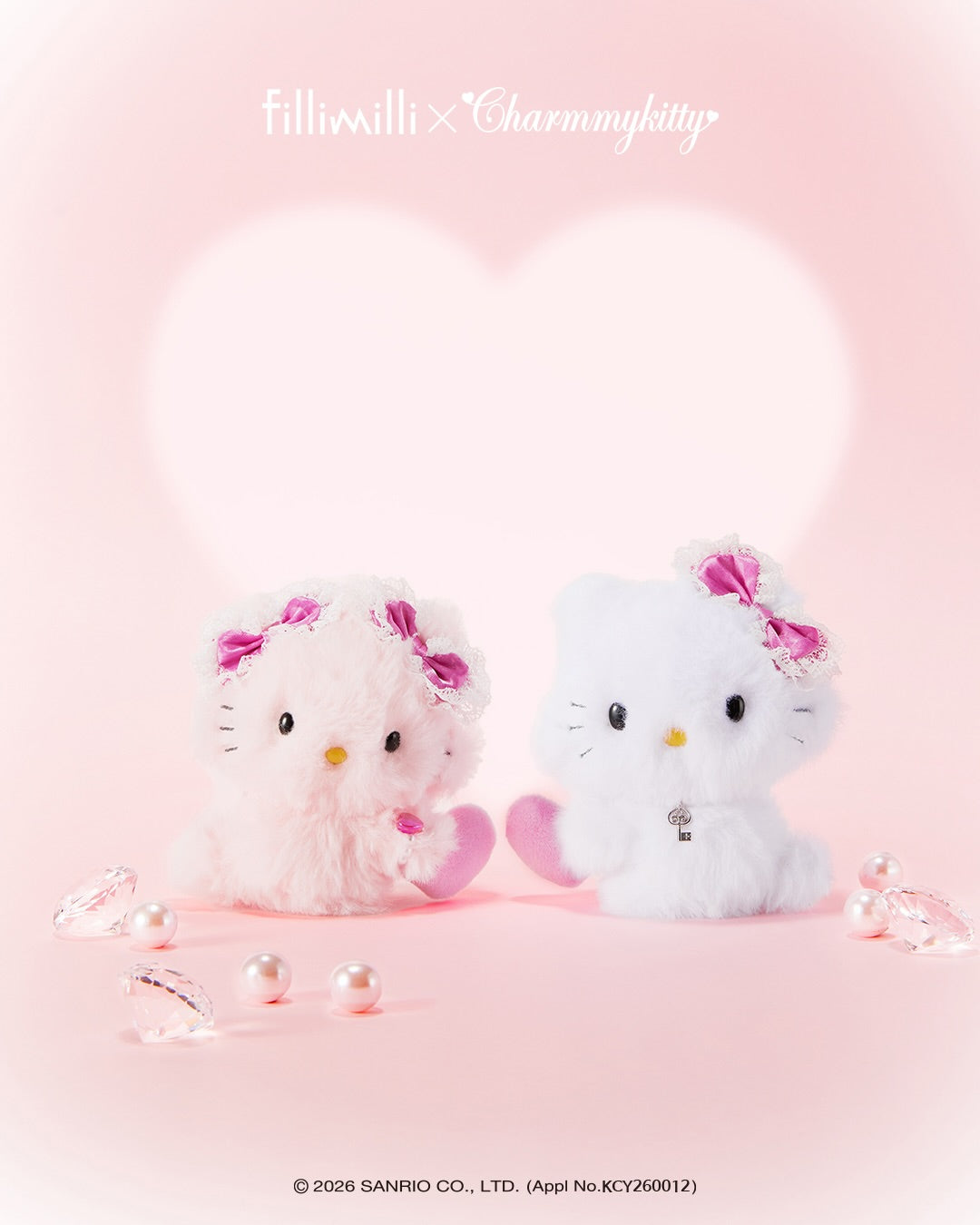 [Limited]【Fillimilli】Charmmykitty Doll Keyring
