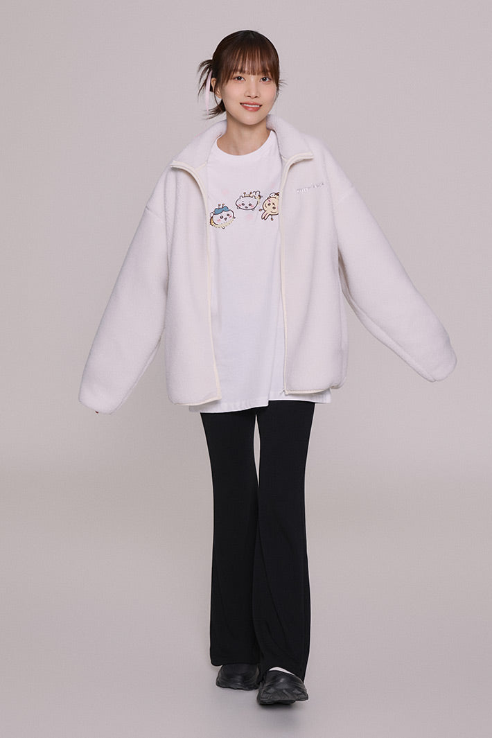 [Chiikawa]【Spao Friends】Dumble Fleece Jacket (3Colors) SPFZF49U01
