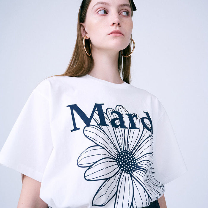 ★Mardi Mercredi★ T-shirt Flowermardi (10colors)