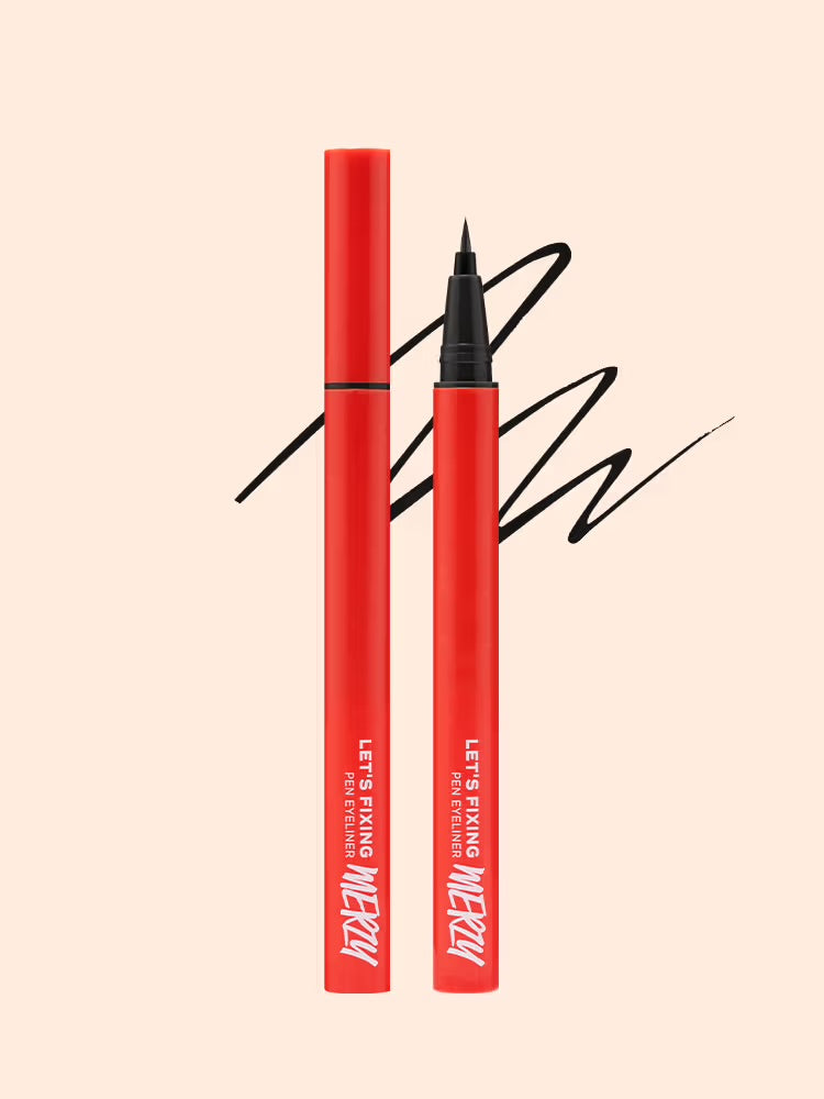 [Daiso]【Merzy】Let's Fixing Pen Eyeliner