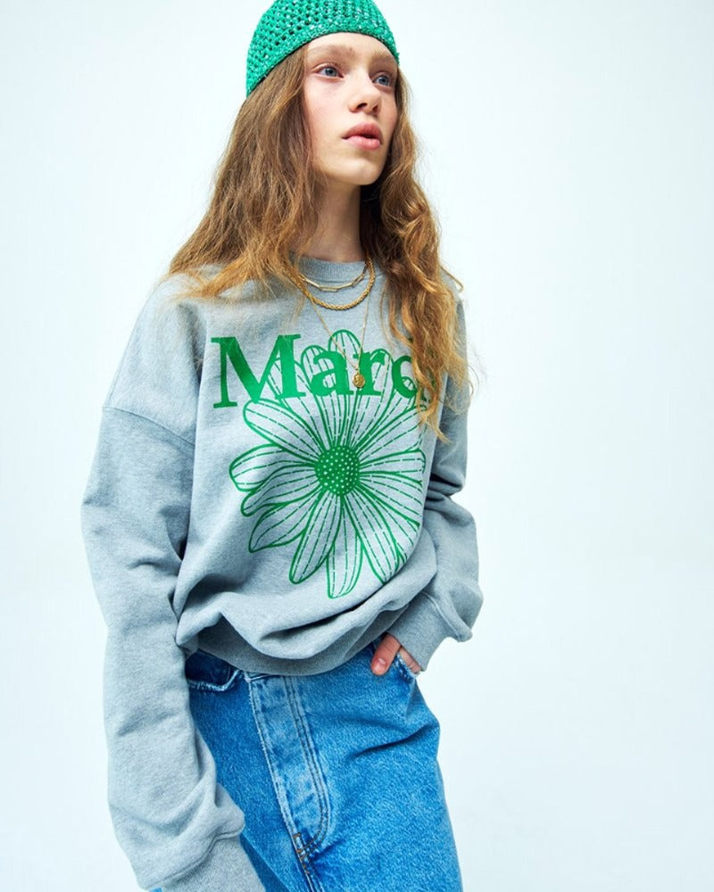 ★Mardi Mercredi★ Sweatshirt Flowermardi (22colors)
