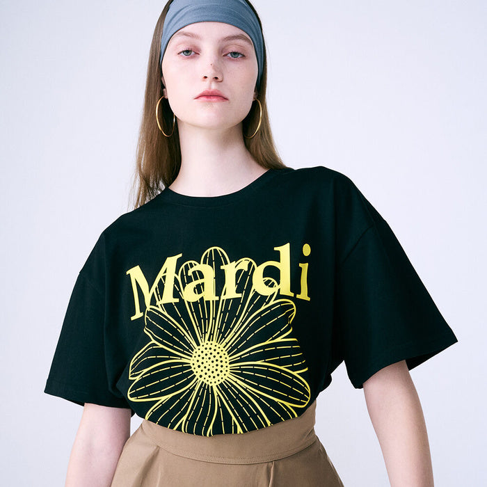★Mardi Mercredi★ T-shirt Flowermardi (10colors)