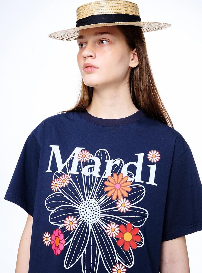 ★Mardi Mercredi★ T-shirt Flowermardi Blossom (6 Colors)