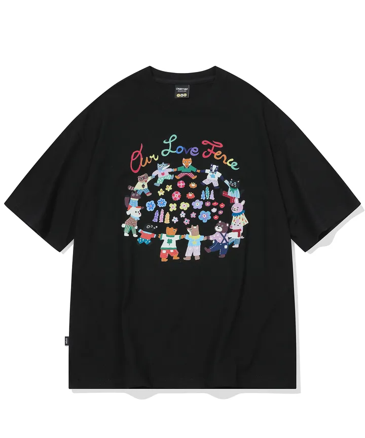 ★CPGN Studio★ DTP Love Fence T- Shirt (2colors)