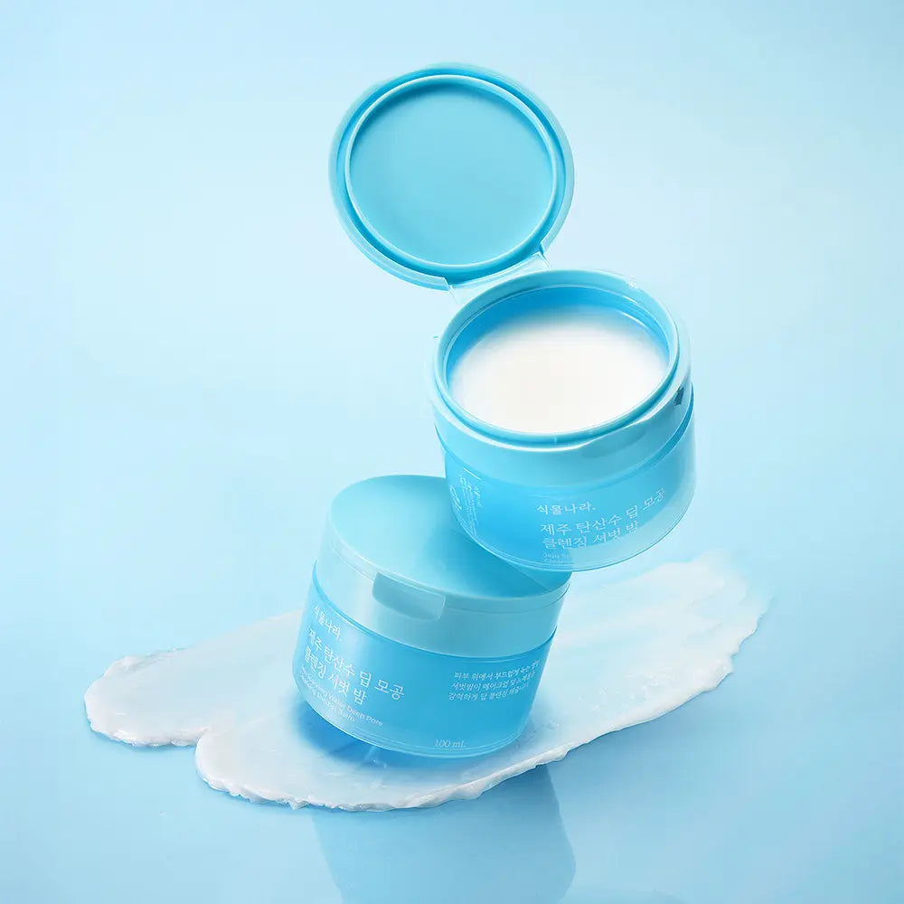 【Shingmulnara】 Jeju Sparkling Water Deep Pore Cleansing Sherbet Balm