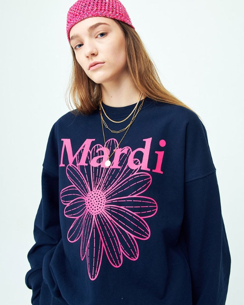 ★Mardi Mercredi★ Sweatshirt Flowermardi (22colors)