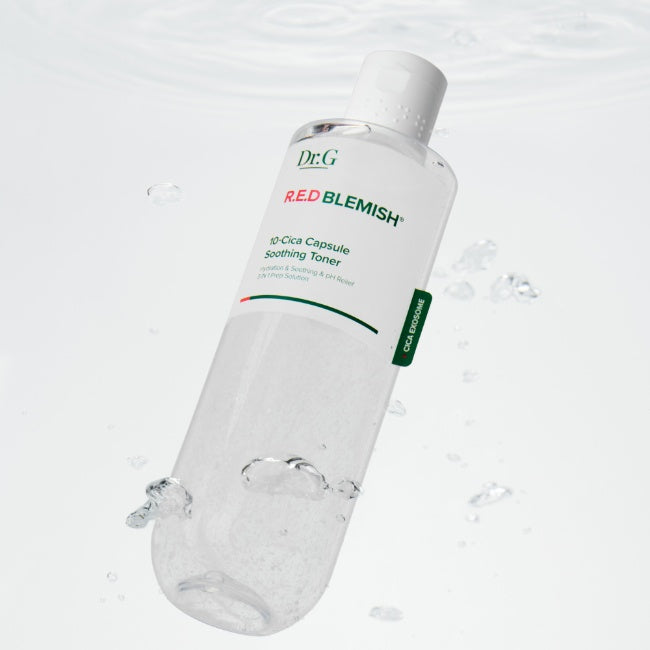 [Set]【Dr.G】Red Blemish 10-Cica Capsule Soothing Toner
