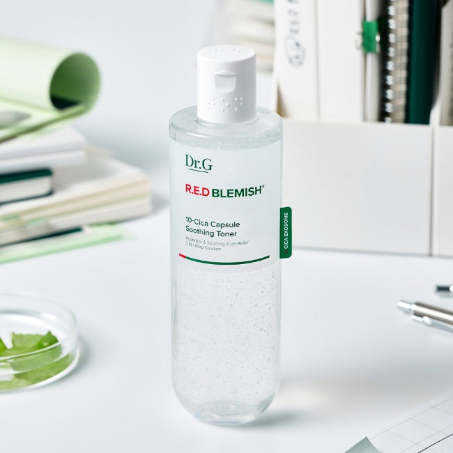 [Set]【Dr.G】Red Blemish 10-Cica Capsule Soothing Toner