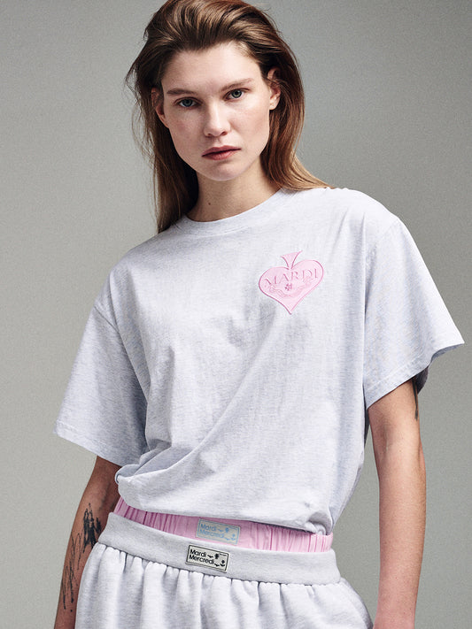 ★Mardi Mercredi★ Tshirt Satin Spade (3colors)