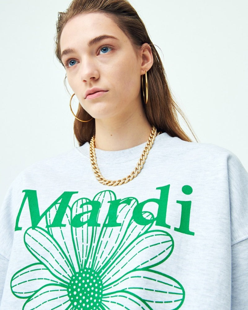 ★Mardi Mercredi★ Sweatshirt Flowermardi (22colors)