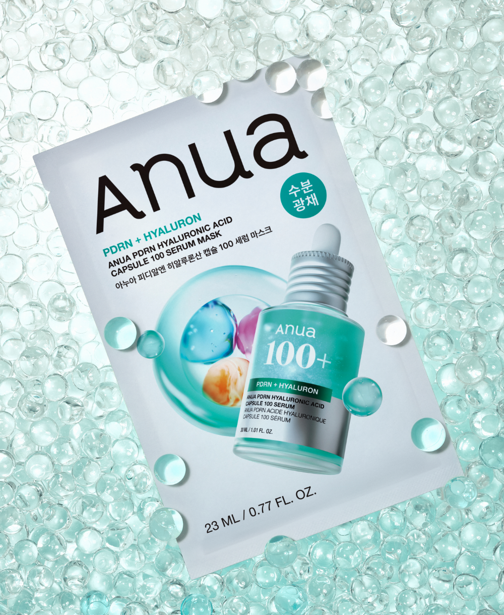 [10pcs]【Anua】PDRN Hyaluronic Acid Capsule 100 Serum Mask