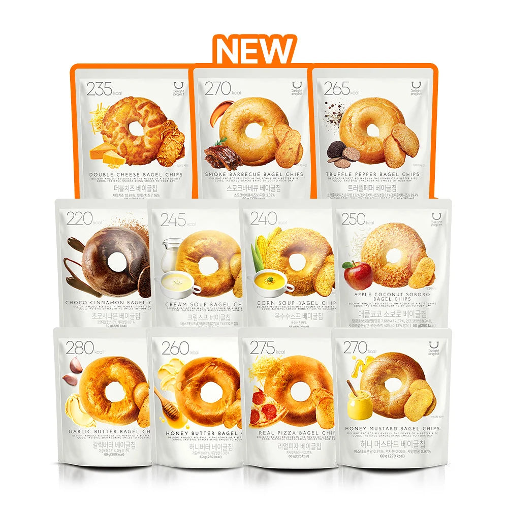 [3pks]【Delight Project】Bagel Chips