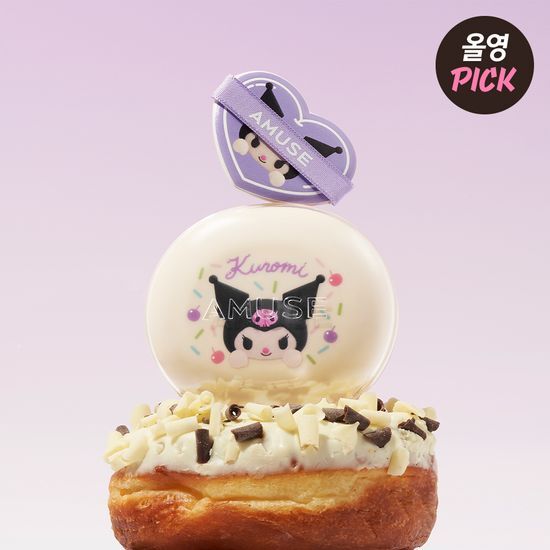 [Set][Limited]【Amuse】Dew Jelly Master Cushion (My Melody & Kuromi)