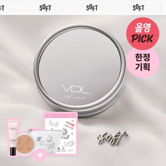 [Limited]【VDL】Cover Stain Perfecting Cushion (Soft Glow)