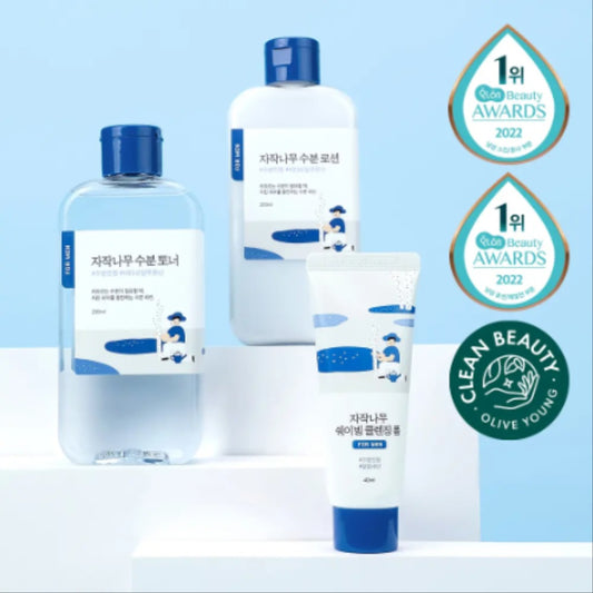 [Set]【Roundlab】For Men Birch Juice Toner/Lotion Duo Set