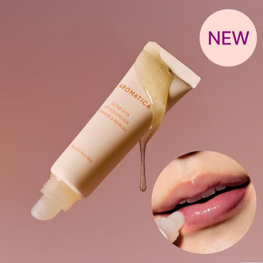 ★Aromatica★ Glow Vita Lip Volumizer Orange & Neroli