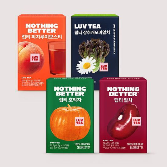 【Nothing Better】 Luv Tea (4types)
