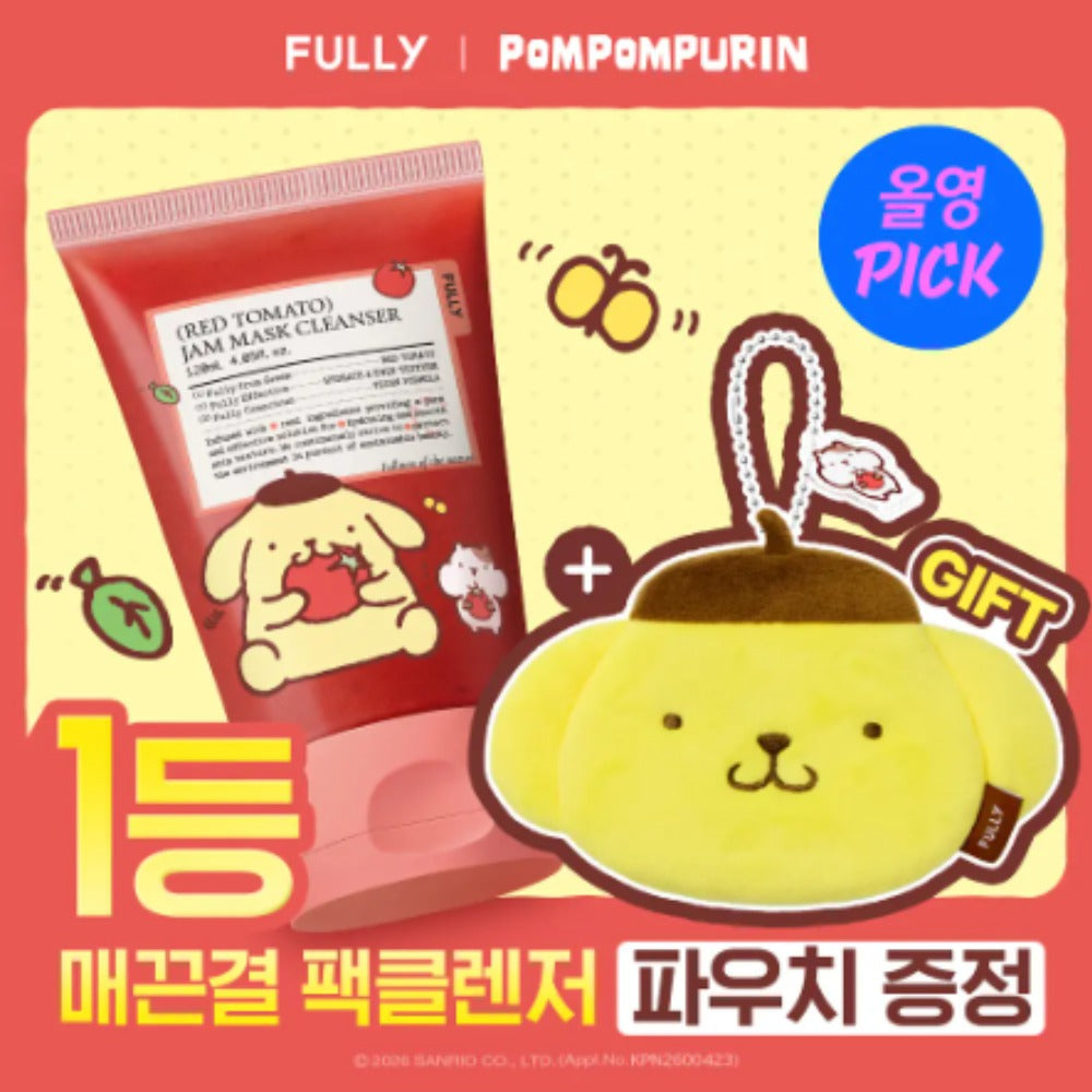 [Limited]【Fully】Pack Cleanser Pompompurin Collaboration