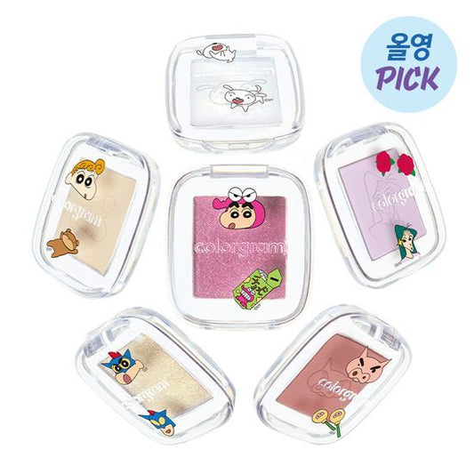 [Limited]★Colorgram★ x 蠟筆小新 Single Cube Eyeshadow