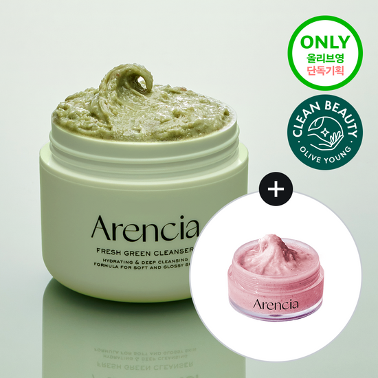 [Set] ★Arencia★ Fresh Rice Cake Cleanser