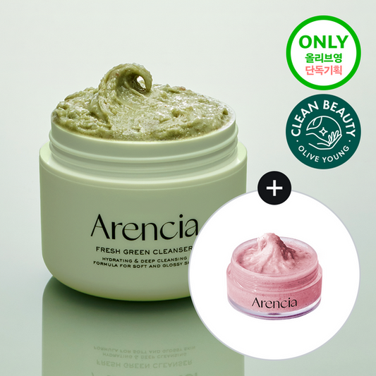 [Set] ★Arencia★ Fresh Rice Cake Cleanser