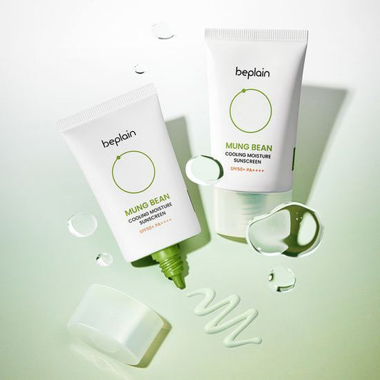 [1+1] ★Be Plain★ Mung bean Cooling Moisture Sunscreen
