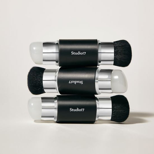 ★Studio17★ Dual Silicone Blush Brush