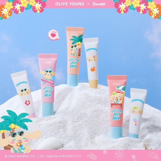 [Set][Limited]【Etude House】Sugar Colouring Jelly Balm (Sanrio)