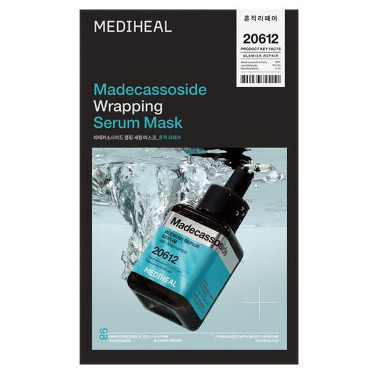 [10pcs]【Mediheal】Madecassoside Wrapping Serum Mask