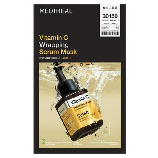 [10pcs]【Mediheal】Vitamin C Wrapping Serum Mask