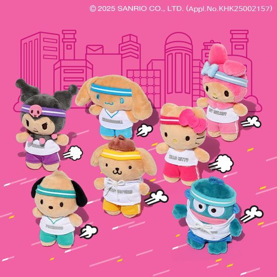 [Limited]【Olive Young】Cutie Run Characters (Sanrio)
