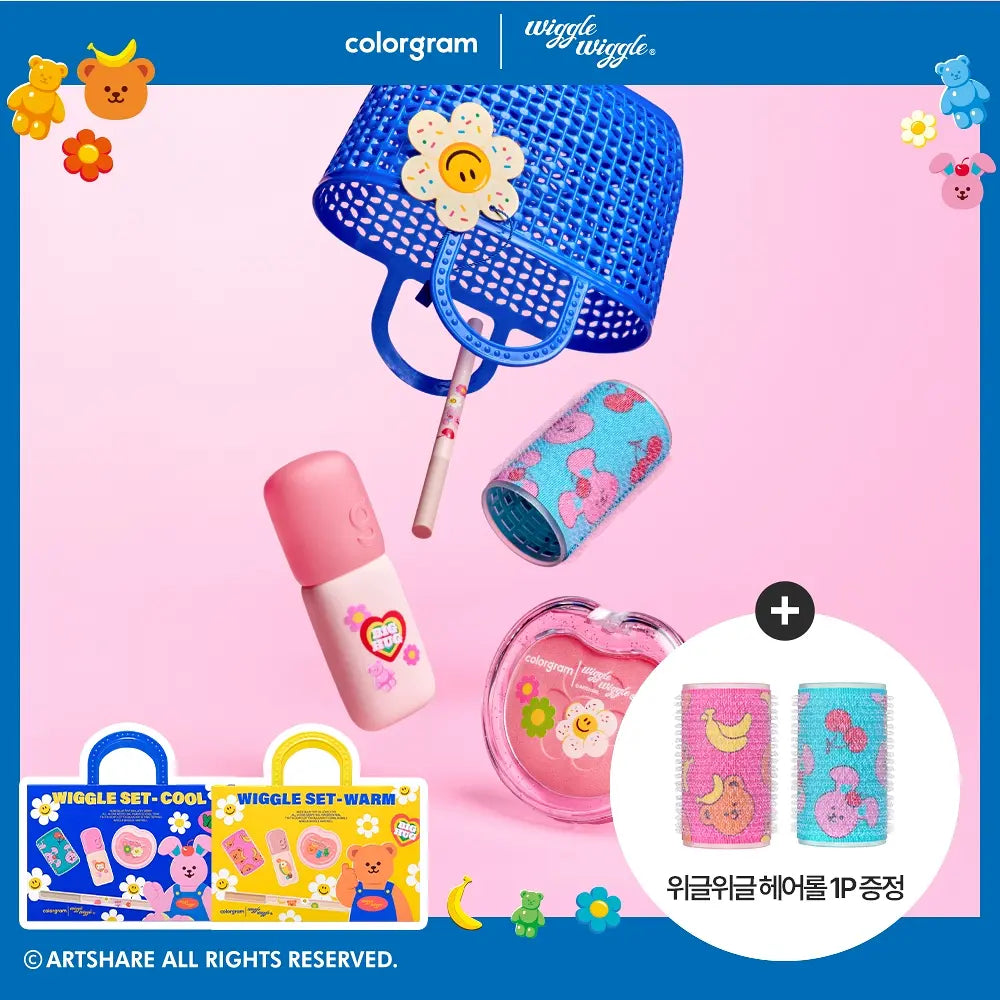 [Limited][Set]【Colorgram】 Wiggle Wiggle
