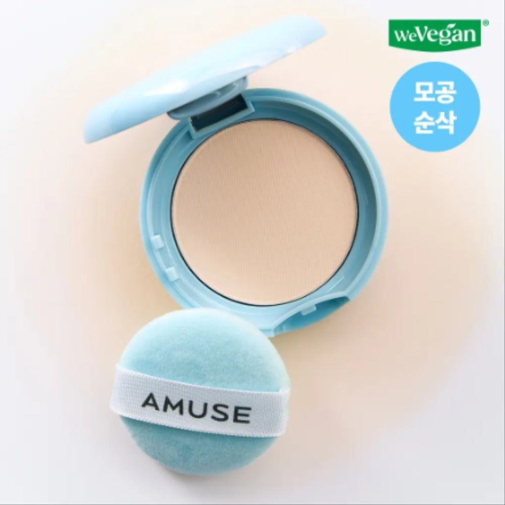 [Set]【Amuse】Airy Pore Blur Pact