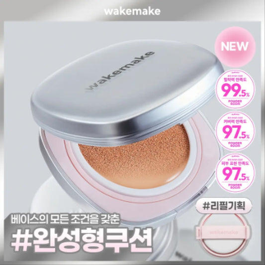 [RefillSet]【Wakemake】Skin Perfecting Cover Cushion