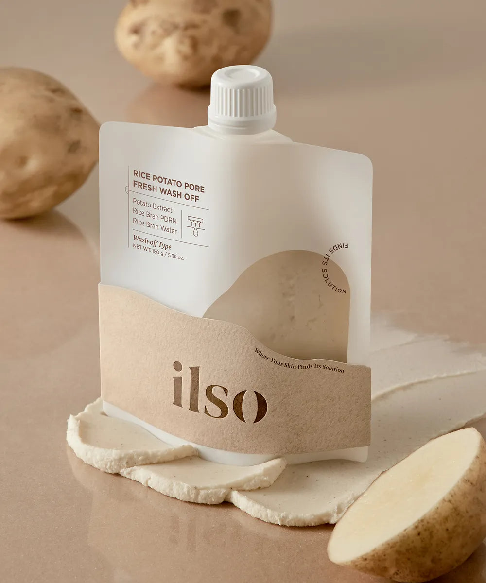 【ilso】 Rice Potato Pore Fresh Wash Off