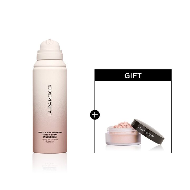 [Set]【Laura Mercier】Translucent Hydrating Setting Spray Ultra-Blur