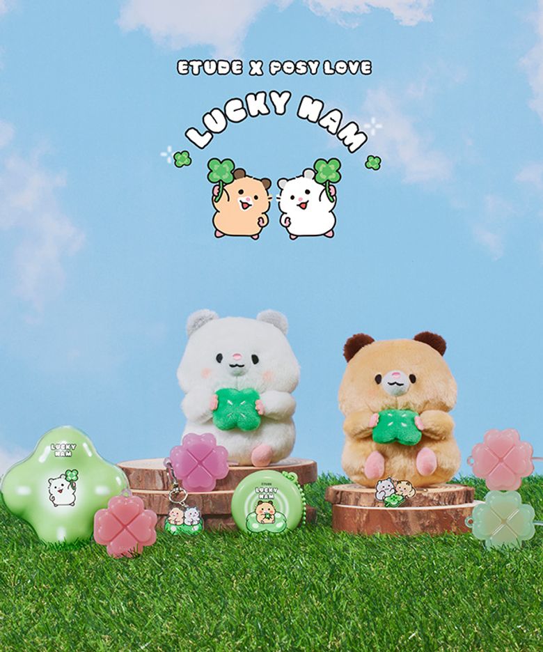 [Limited][Set]【Etude House】Cloud Filter Cushion (Posy Love)