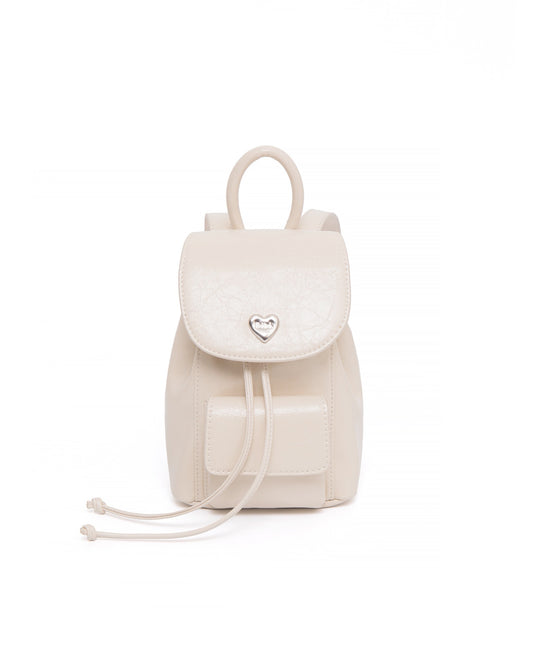★Noirnine★Bebe Chain Leather Backpack (4colors)
