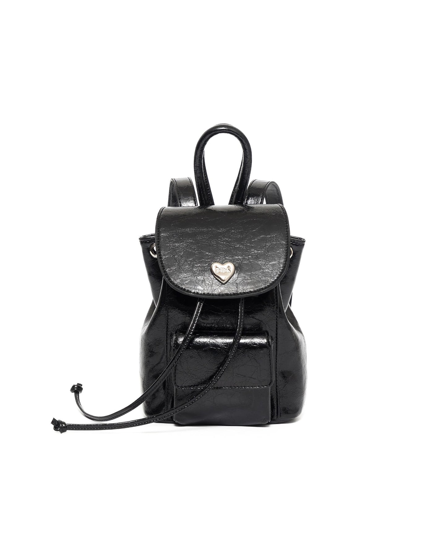 ★Noirnine★Bebe Chain Leather Backpack (4colors)