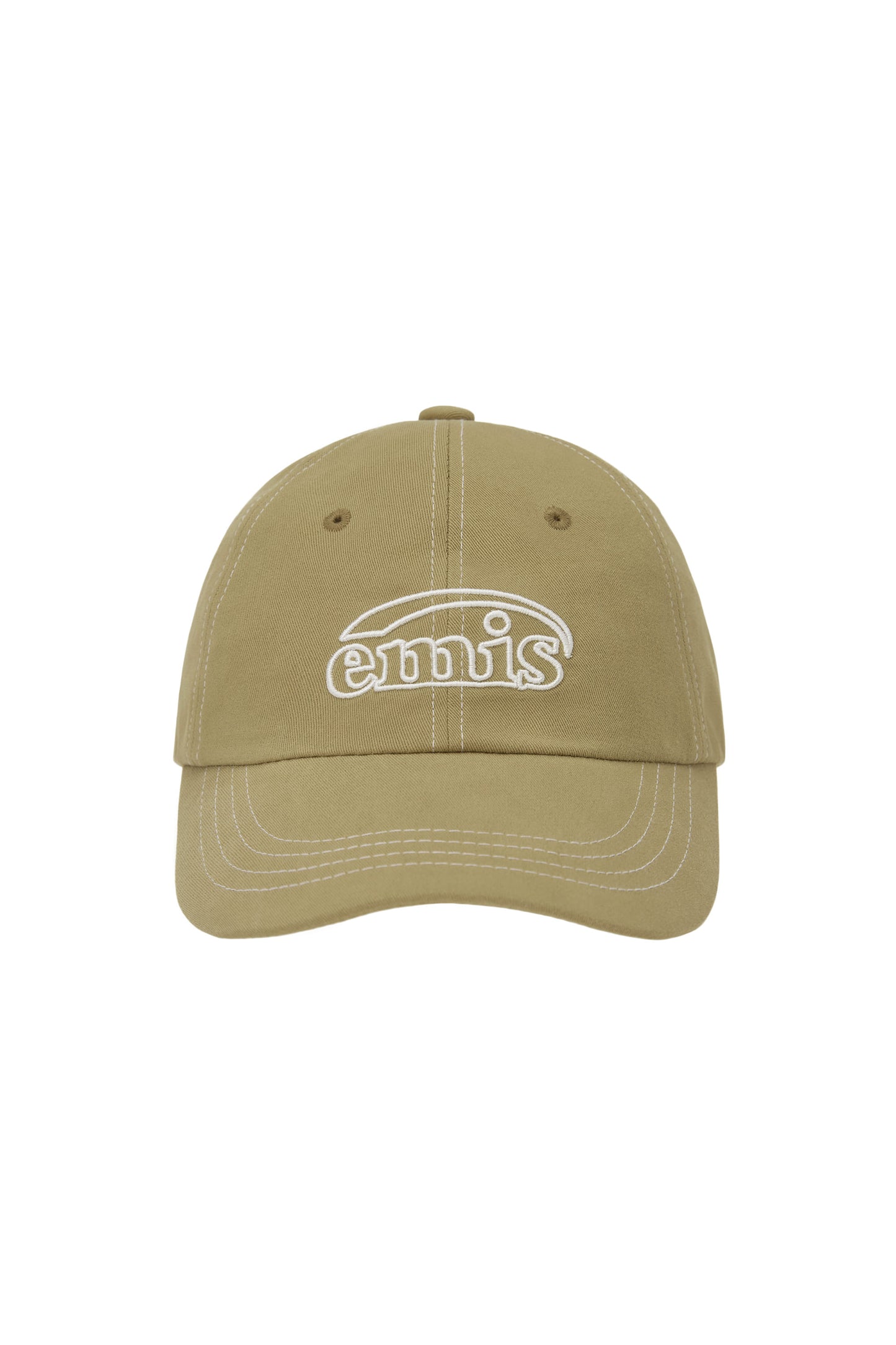★Emis★ White Stitch Ball Cap (11colors)