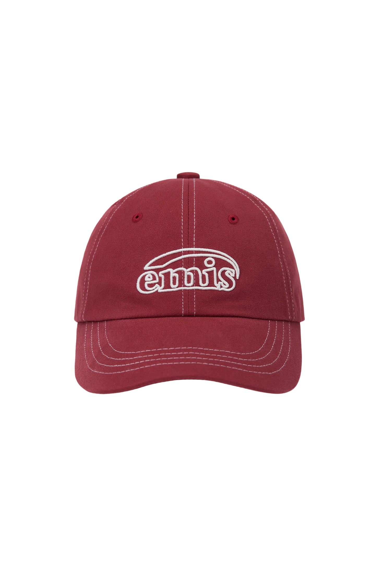 ★Emis★ White Stitch Ball Cap (11colors)
