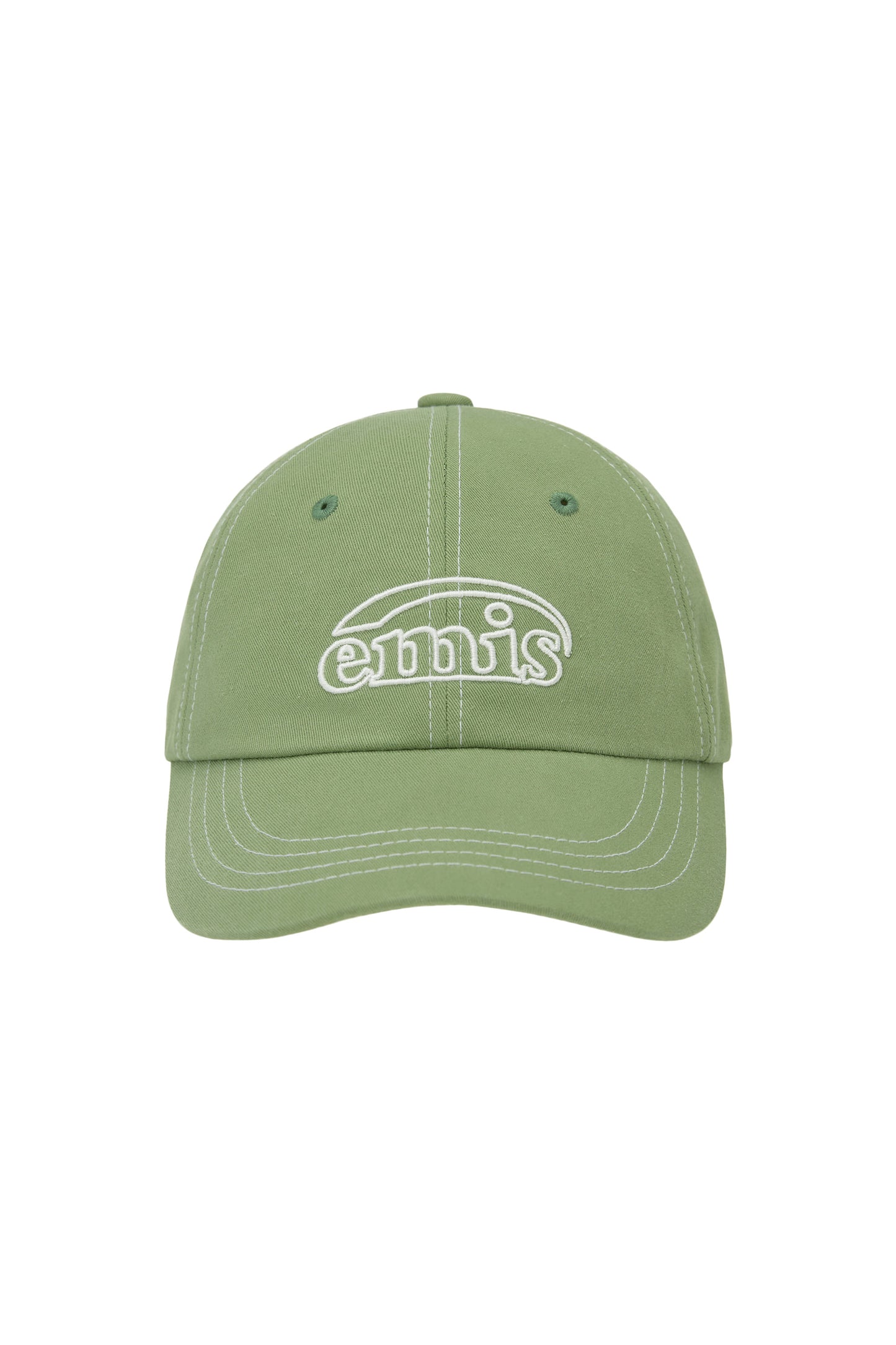 ★Emis★ White Stitch Ball Cap (11colors)