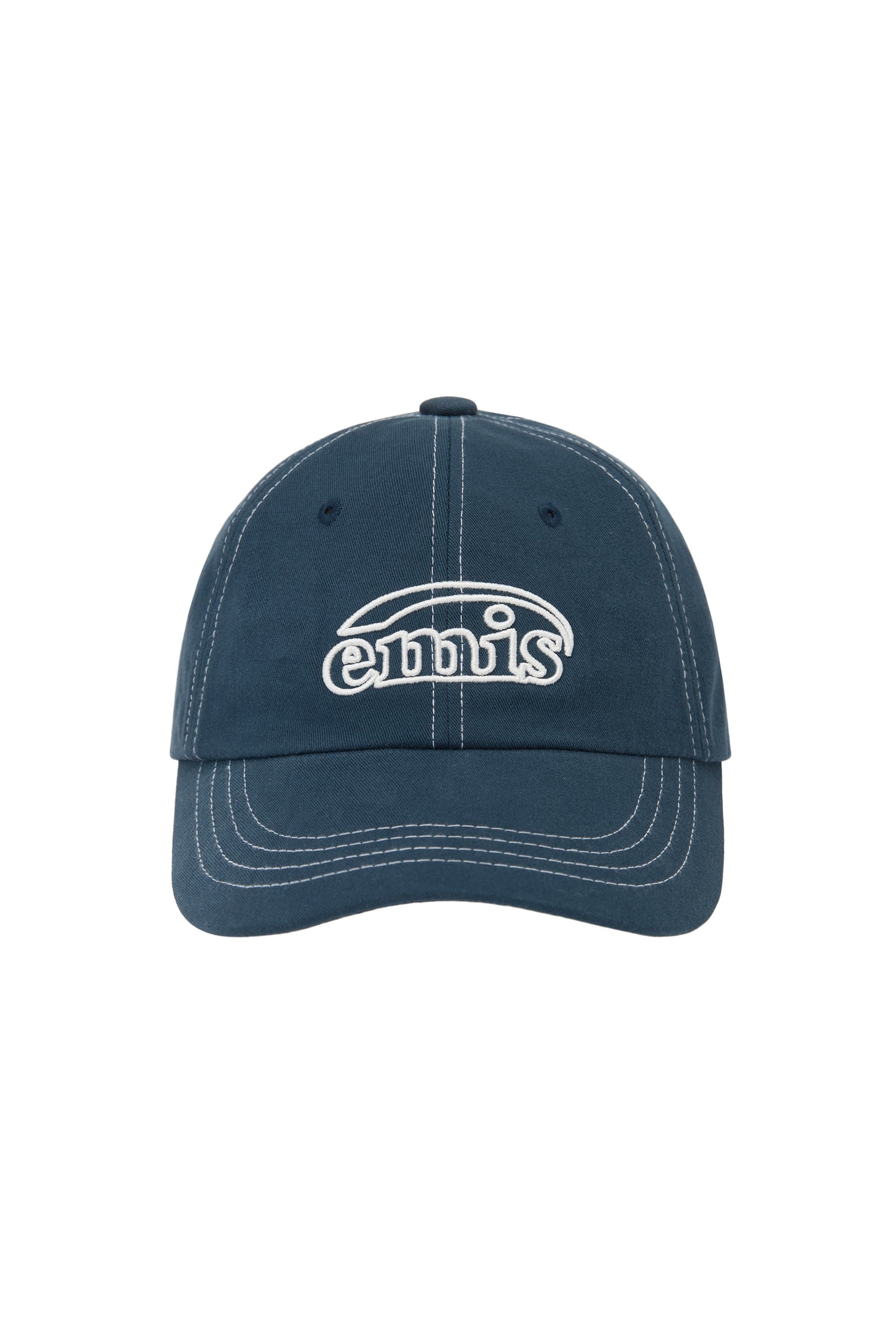 ★Emis★ White Stitch Ball Cap (11colors)