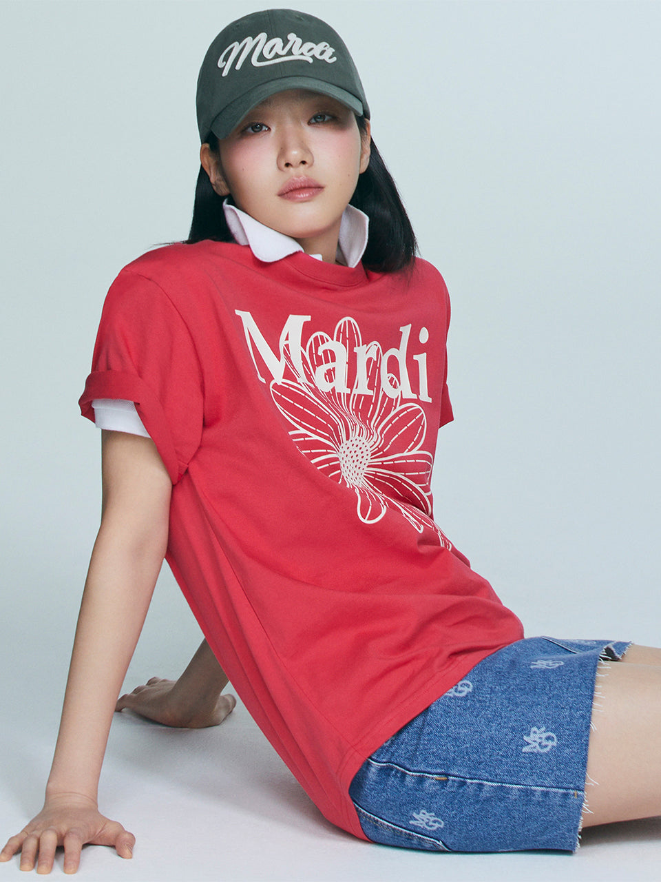 ★Mardi Mercredi★ Tshirt Flowermardi (4colors)