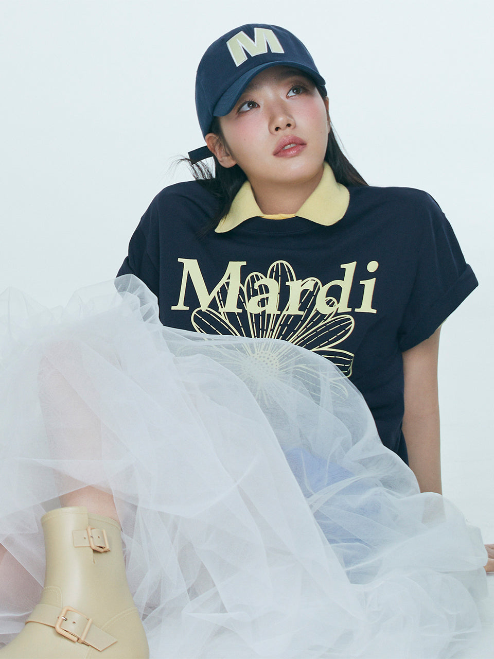 ★Mardi Mercredi★ Tshirt Flowermardi (4colors)