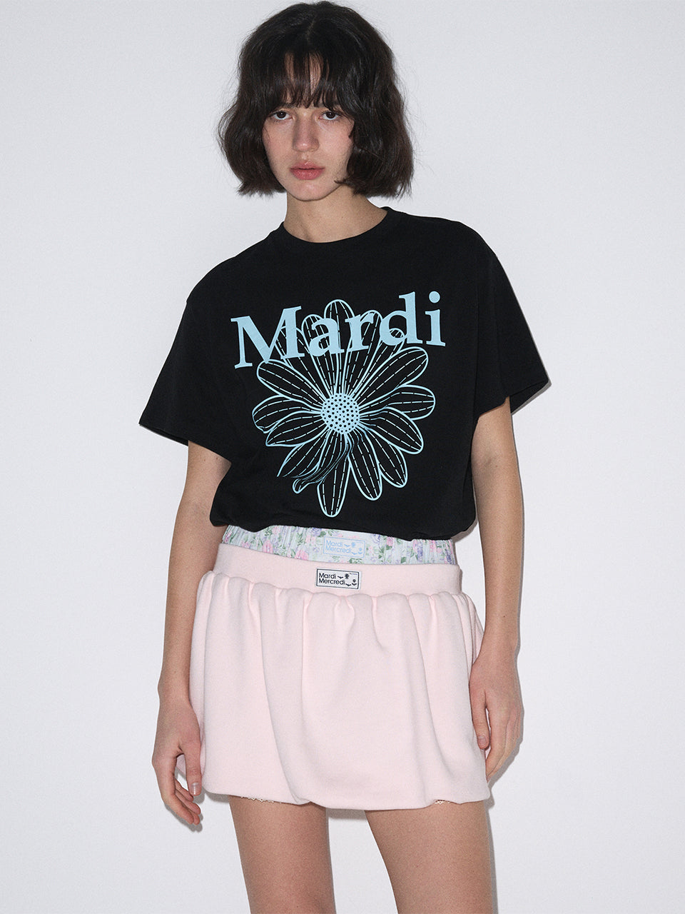 ★Mardi Mercredi★ Tshirt Flowermardi (4colors)