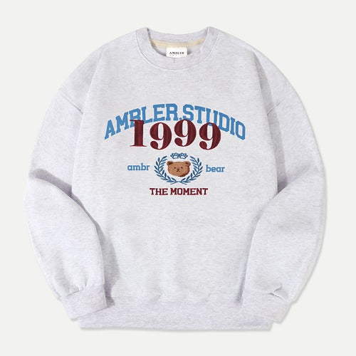 ★Ambler★ Over fit Sweatshirt The Moment (AMM1109)